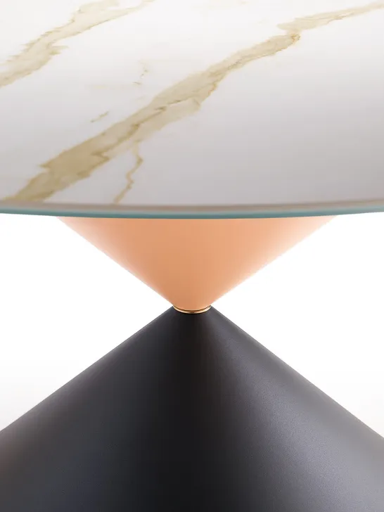 Włoski okrągły stół CLESSIDRA marki Midj - nowoczesny design zdjęcie 3