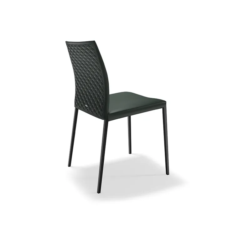 Krzesło NORMA ML COUTURE marki Cattelan Italia – pikowane oparcie zdjęcie 1