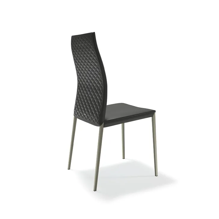 Krzesło NORMA ML COUTURE marki Cattelan Italia – pikowane oparcie zdjęcie 3