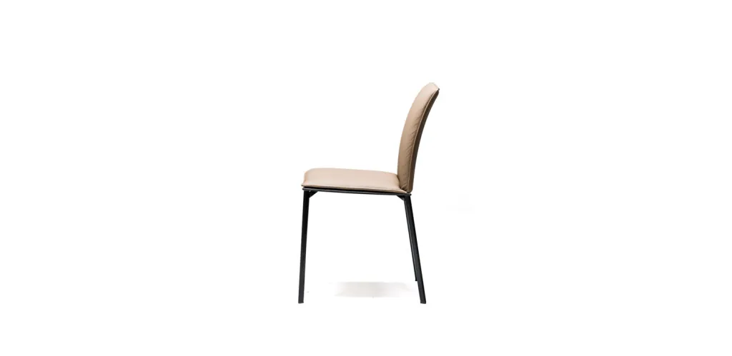 Krzesło RITA marki Cattelan Italia – krzesło na metalowych nogach zdjęcie 1