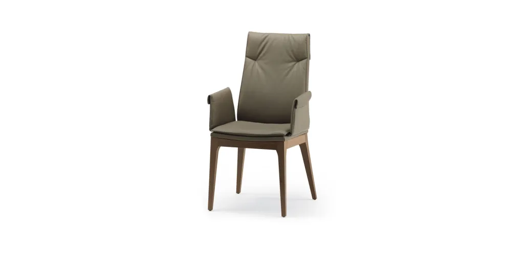 TOSCA marki Cattelan Italia – eleganckie włoskie krzesło do salonu zdjęcie 1