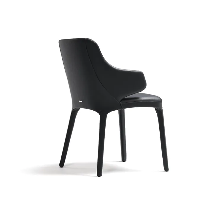 Krzesło WANDA marki Cattelan Italia – w całości tapicerowane skórą zdjęcie 2