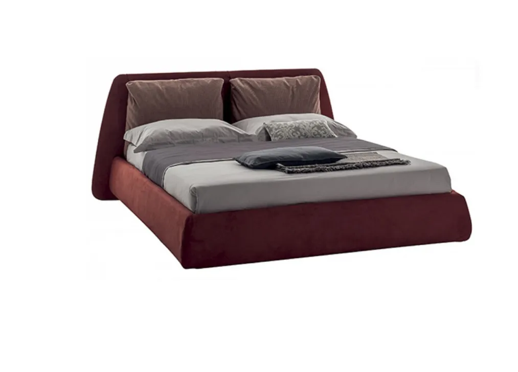 Łóżko DHARMA marki TONIN CASA – włoskie łóżko z wezgłowiem