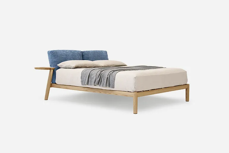 Łóżko DIONISO marki PIANCA - włoskie nowoczesne łóżko z wezgłowiem