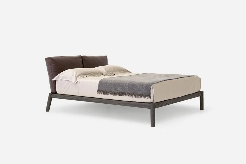 Łóżko DIONISO marki PIANCA - włoskie nowoczesne łóżko z wezgłowiem zdjęcie 2
