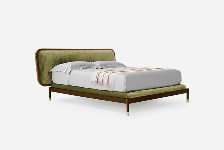 Łóżko AMANTE marki PIANCA – włoskie, eleganckie łóżko
