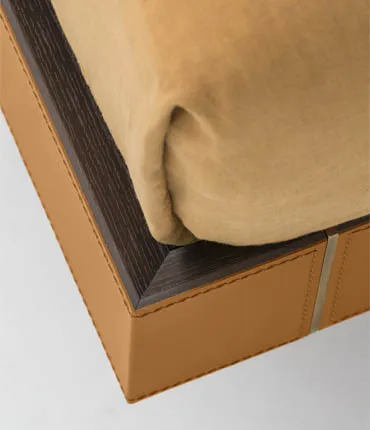 Łóżko ALFA marki PIANCA – włoskie, nowoczesne łóżko zdjęcie 3