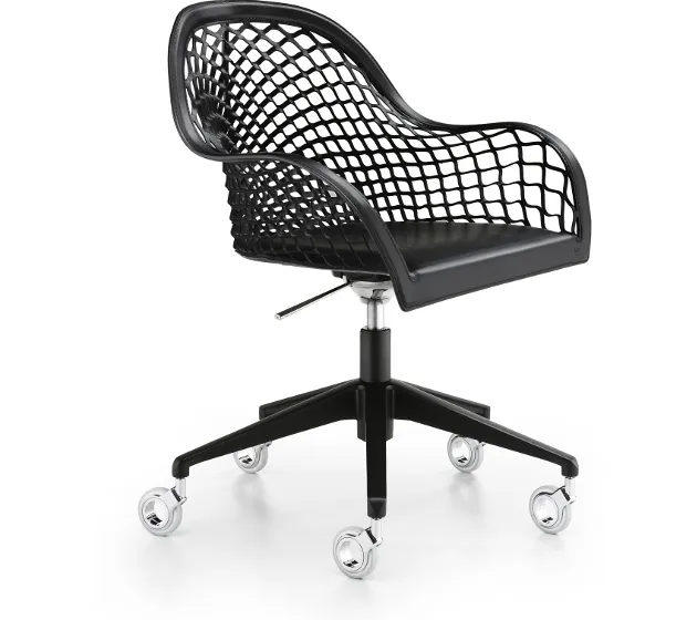 Krzesło biurowe Guapa DPB z niskim oparciem marki Midj