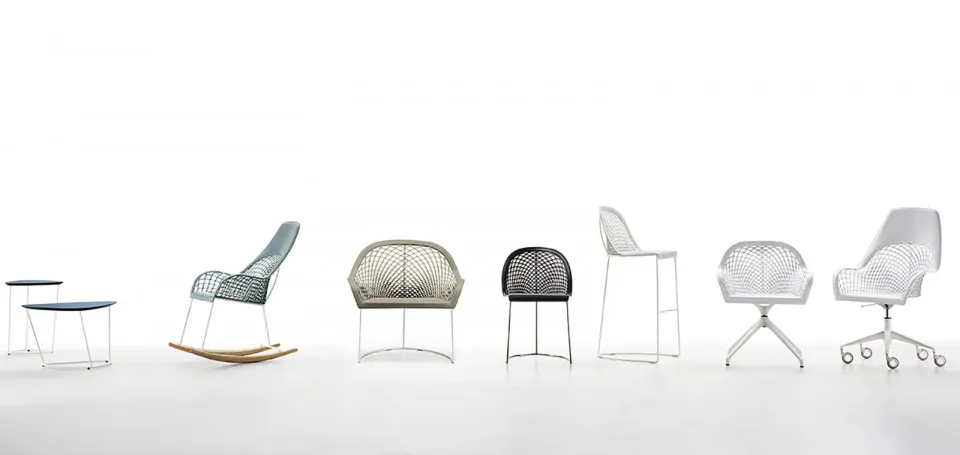 Krzesło GUAPA P MX CU marki Midj – nowoczesne krzesło do salonu zdjęcie 1