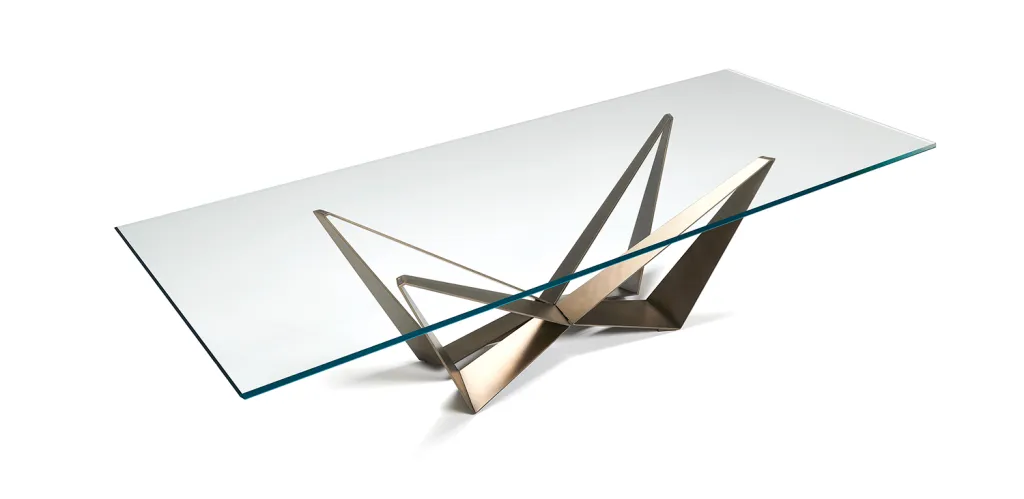 Szklany stół SKORPIO marki CATTELAN ITALIA - nowoczesny design