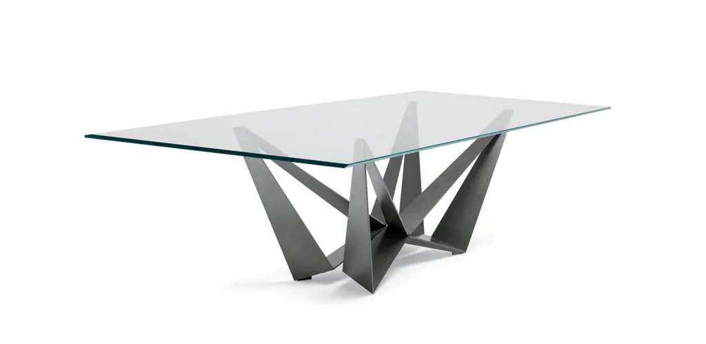 Szklany stół SKORPIO marki CATTELAN ITALIA - nowoczesny design zdjęcie 1