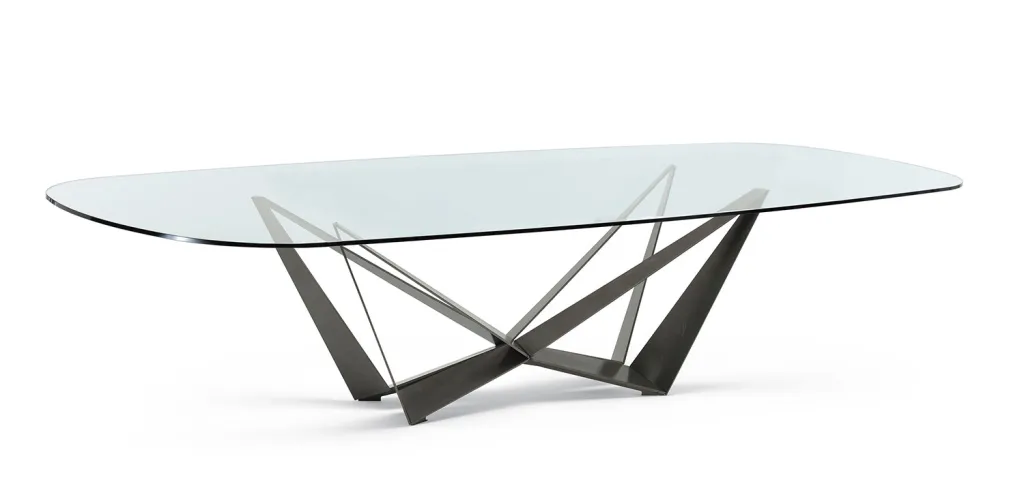 Szklany stół SKORPIO marki CATTELAN ITALIA - nowoczesny design zdjęcie 2