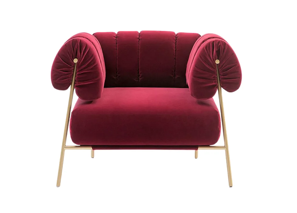 Fotel TIRELLA marki BONALDO - designerski fotel do salonu