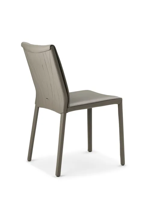 Krzesło ITALIA marki Cattelan Italia – w całości tapicerowane skórą zdjęcie 1
