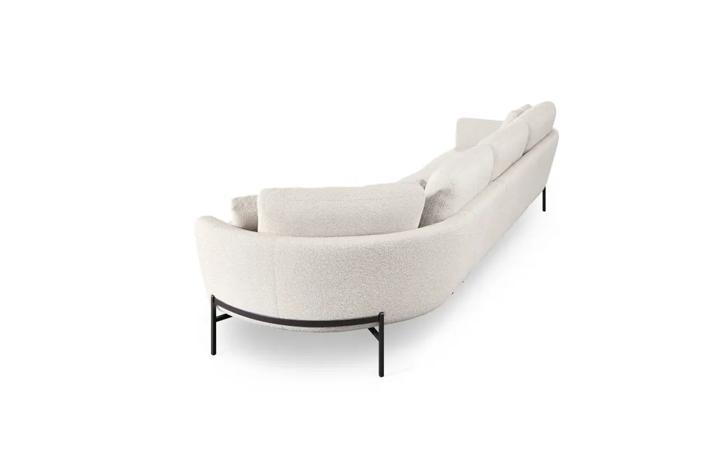 Elegancka sofa Hudson marki Olta – lekka, na metalowych nóżkach zdjęcie 6