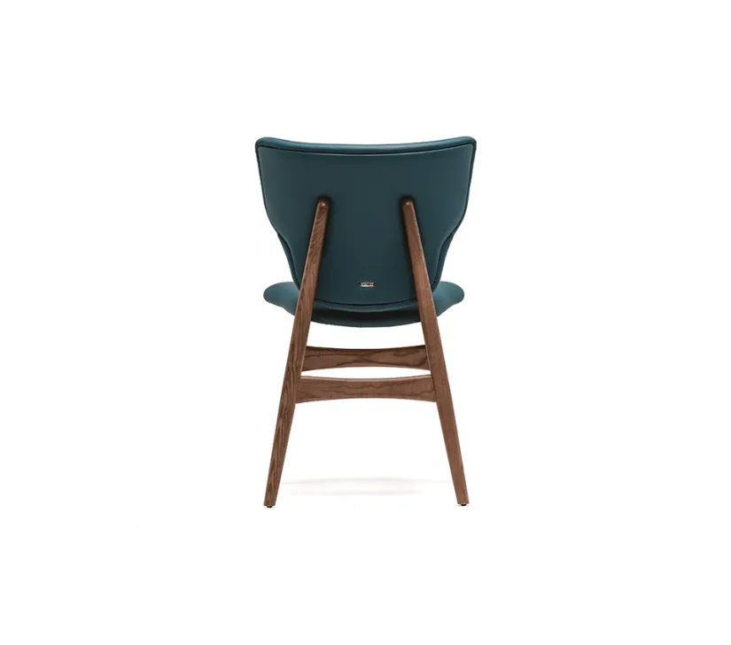 Krzesło DUMBO marki Cattelan Italia – skórzane na drewnianych nogach zdjęcie 2
