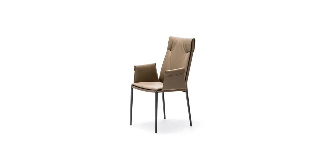 ISABEL ML marki Cattelan Italia – nowoczesne krzesło do salonu zdjęcie 4