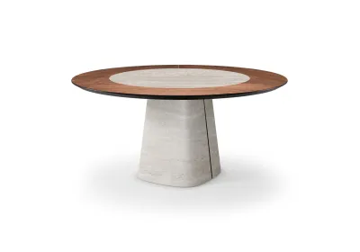 Stoły z blatem ceramicznym - Stół RADO Ker-Wood Round